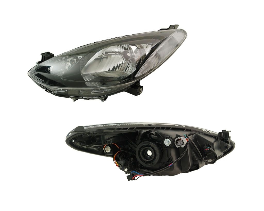 Johns Scheinwerfer Set Für Mazda 2 – Inkl. Leuchtweitenregulierung & Blinker